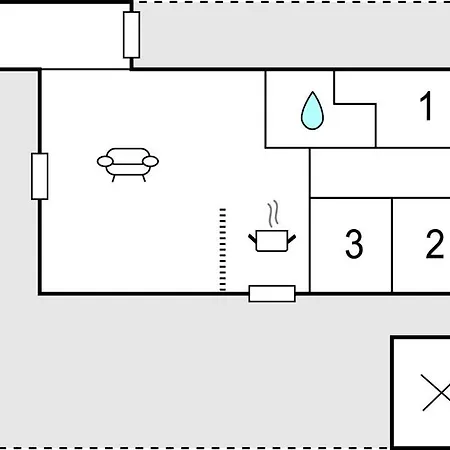 Amazing In With Wifi בית נופש Romo
